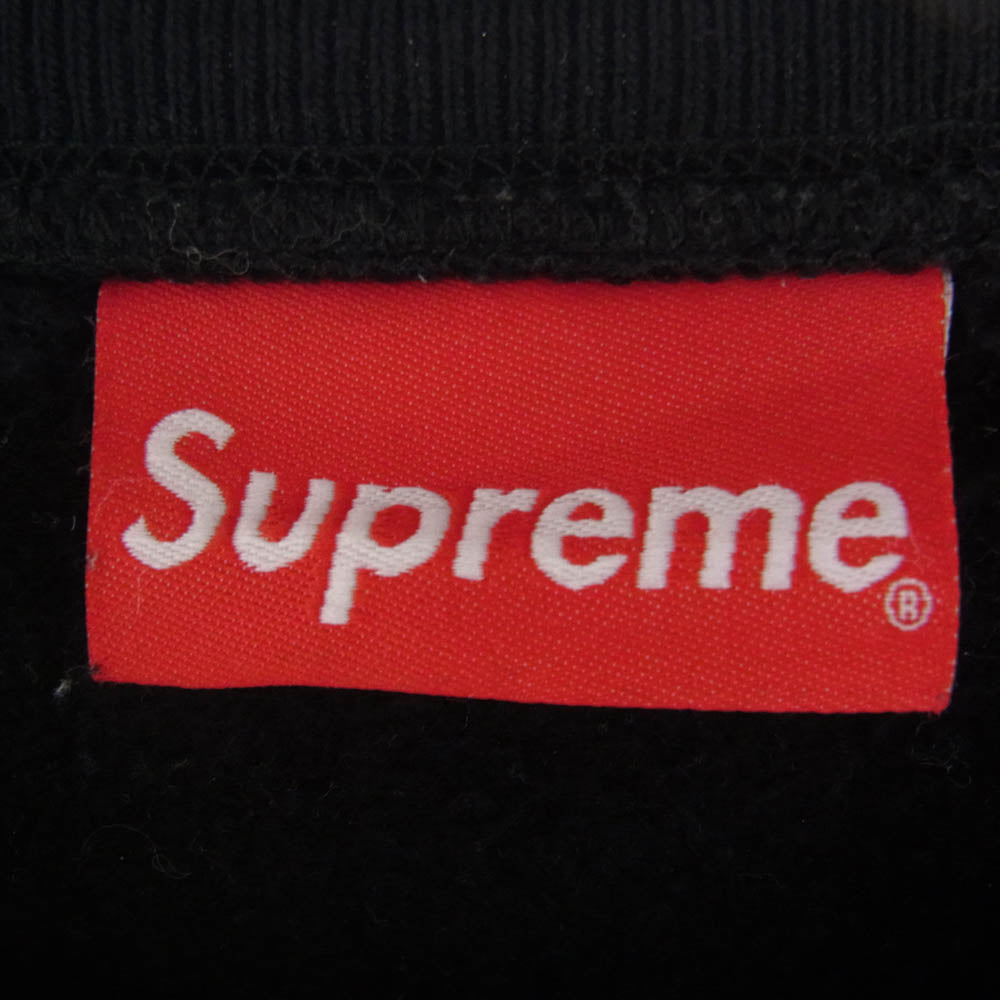 Supreme シュプリーム 15AW supreme box logo crew neck ボックスロゴ クルーネック スウェット BLACK Sサイズ ブラック系 S【中古】