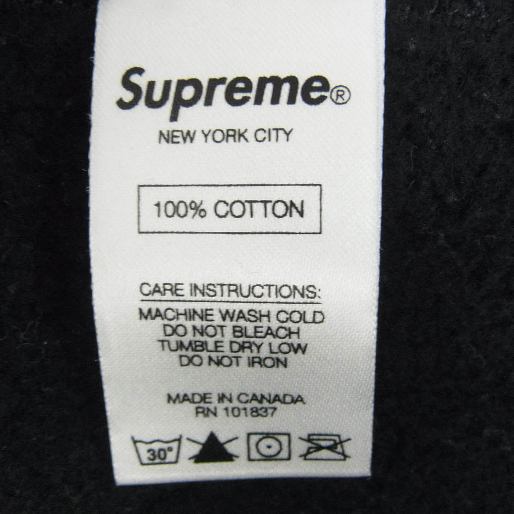 Supreme シュプリーム 15AW supreme box logo crew neck ボックスロゴ クルーネック スウェット BLACK Sサイズ ブラック系 S【中古】