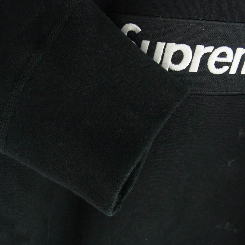 Supreme シュプリーム 15AW supreme box logo crew neck ボックスロゴ クルーネック スウェット BLACK Sサイズ ブラック系 S【中古】