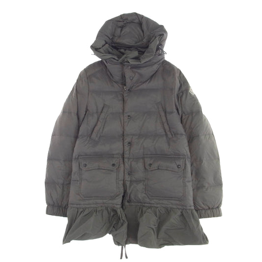 MONCLER モンクレール 112-09s-46402-05 SERINA セリナ リバーシブル ダウン ジャケット カーキ系 1【中古】