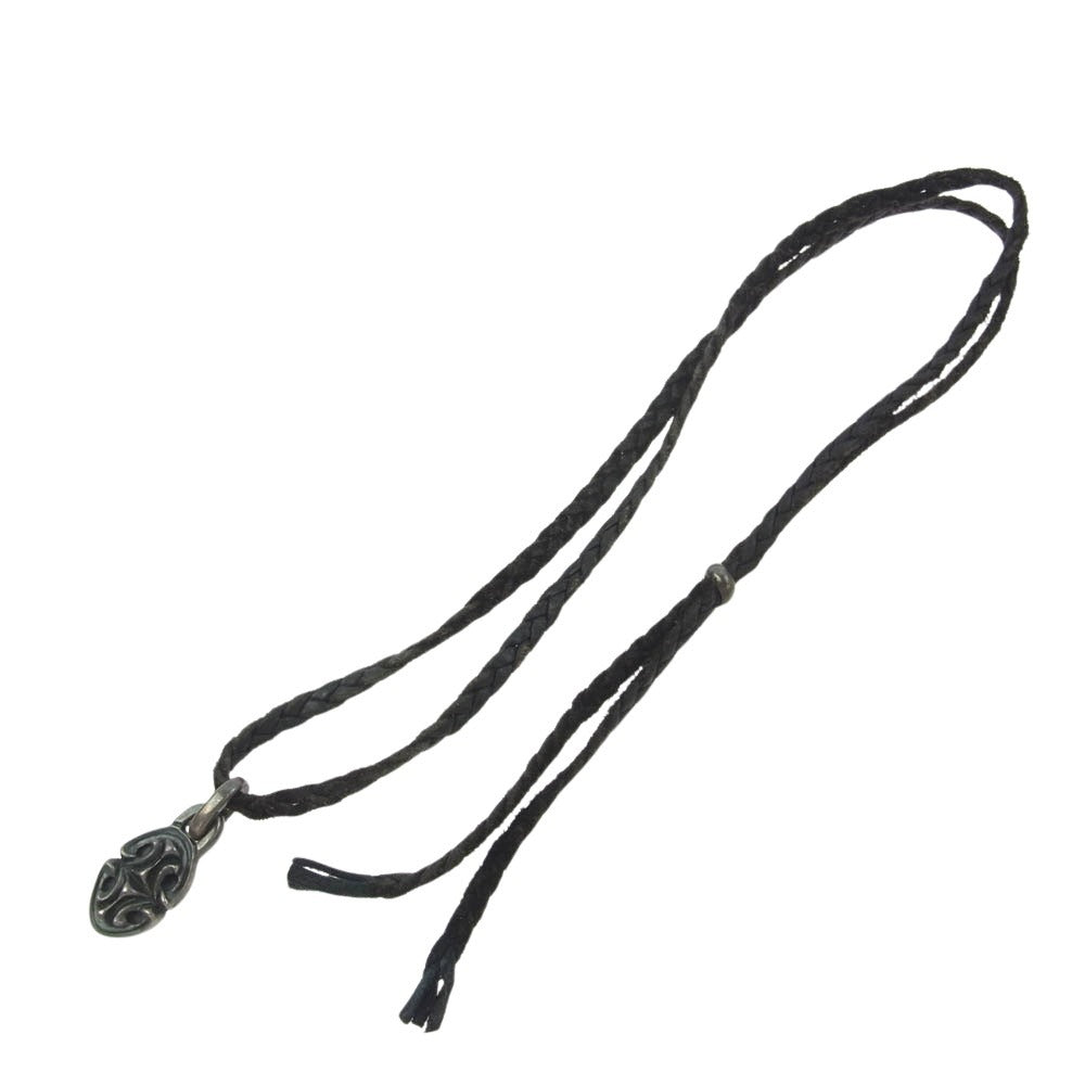 GABOR ガボール Gaboratory ガボラトリー スカルプテッドオーバル ペンダント トップ シルバー系 ブラック系【中古】