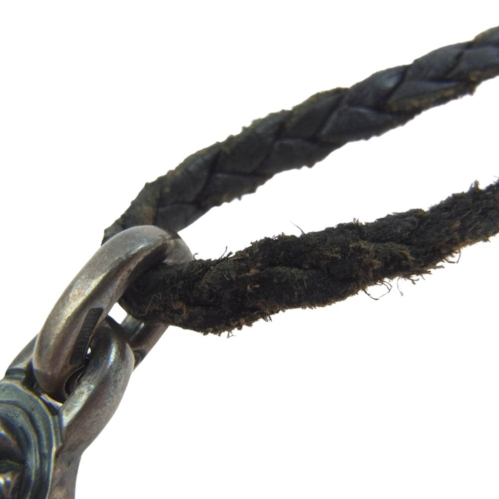 GABOR ガボール Gaboratory ガボラトリー スカルプテッドオーバル ペンダント トップ シルバー系 ブラック系【中古】