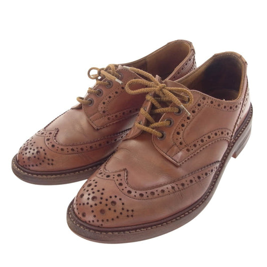 Tricker's トリッカーズ 7292 KESWICK ケスウィック ウィングチップ シューズ ダイナイトソール ブラウン系 UK7.5【中古】