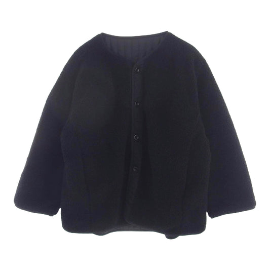 CLANE クラネ 13104-0552 REVERSIBLE BOA JACKET リバーシブル ボア ジャケット ブラック系 1【中古】