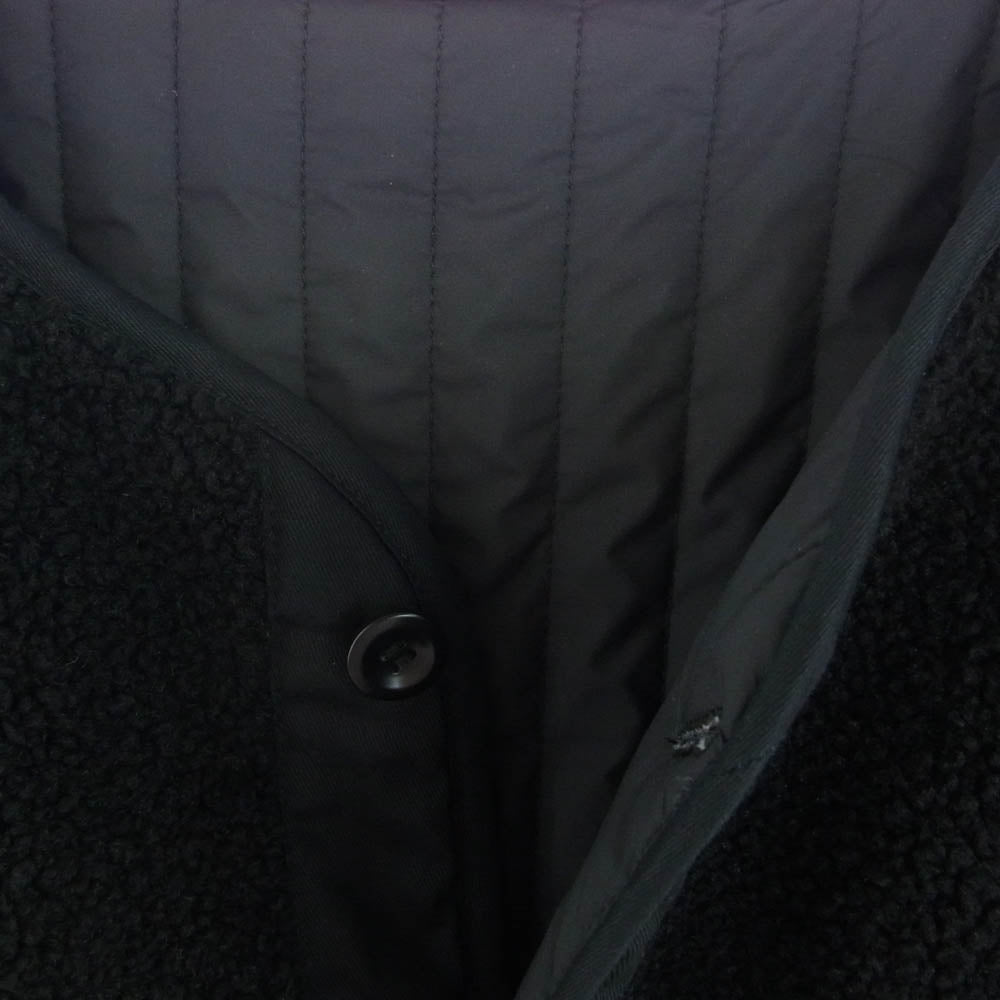 CLANE クラネ 13104-0552 REVERSIBLE BOA JACKET リバーシブル ボア ジャケット ブラック系 1【中古】
