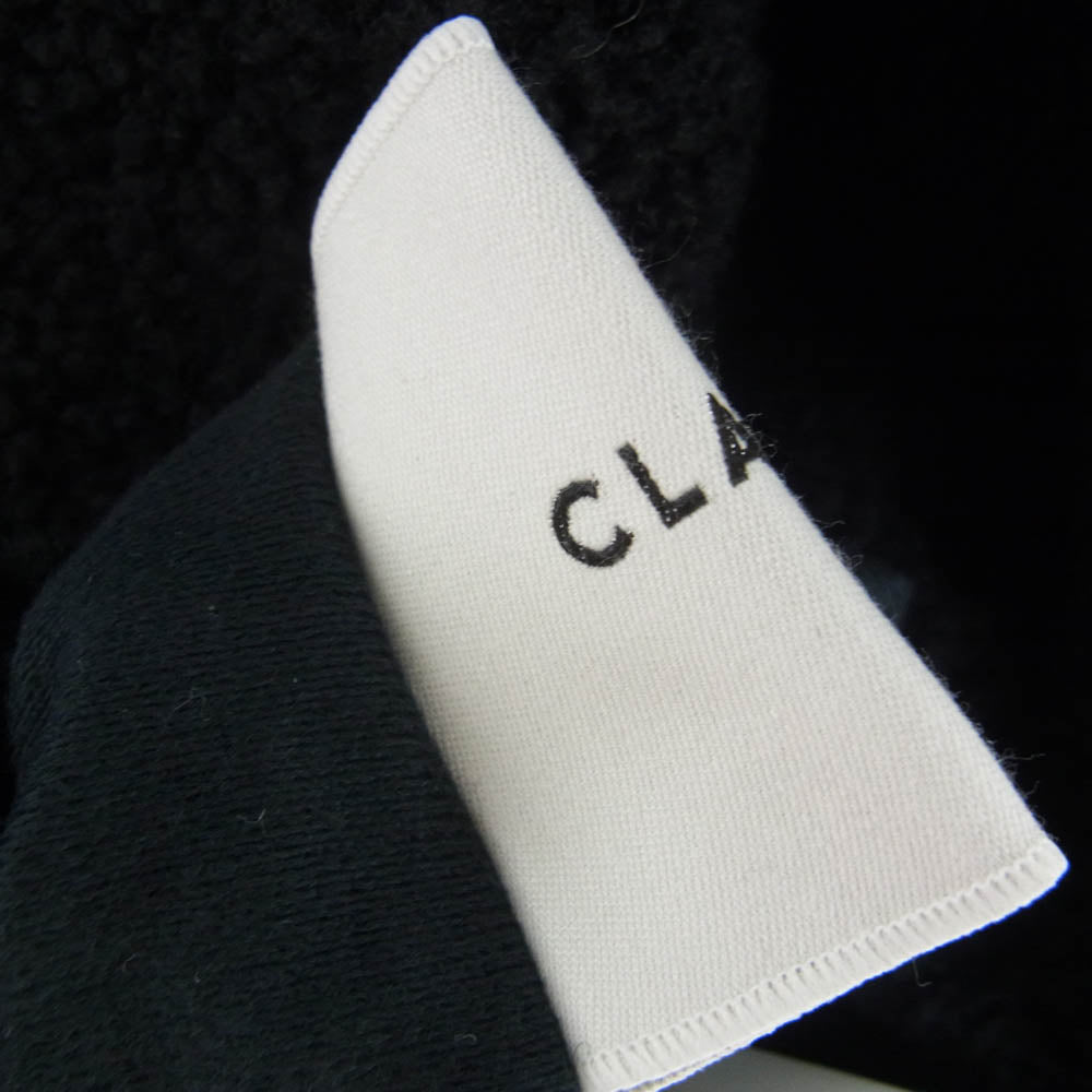 CLANE クラネ 13104-0552 REVERSIBLE BOA JACKET リバーシブル ボア ジャケット ブラック系 1【中古】