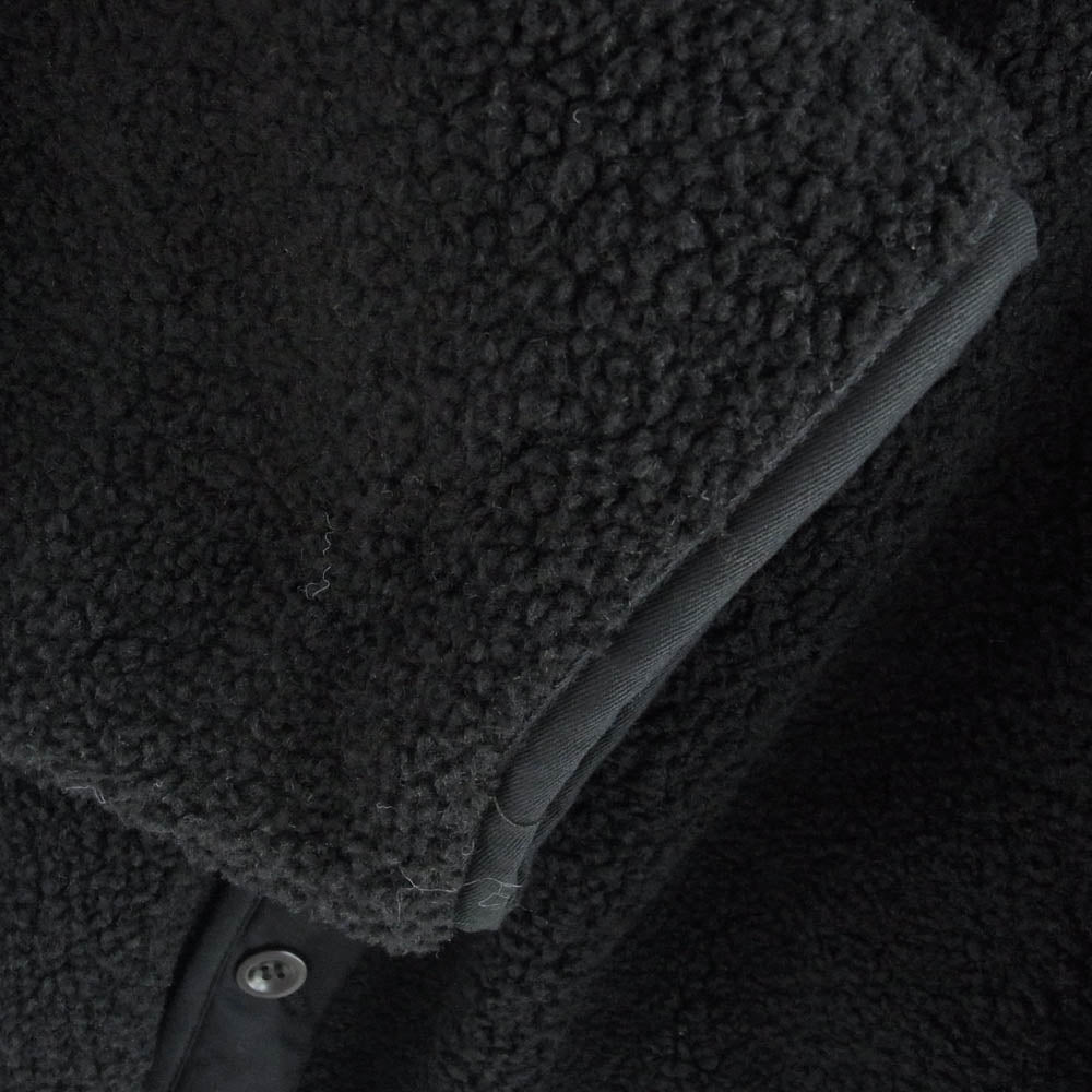 CLANE クラネ 13104-0552 REVERSIBLE BOA JACKET リバーシブル ボア ジャケット ブラック系 1【中古】