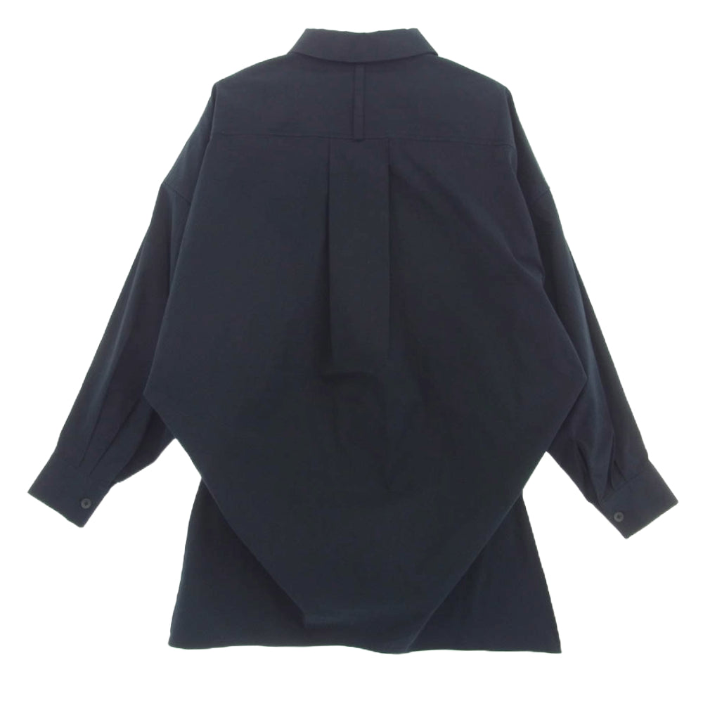 ATON エイトン 6951634 オーバーサイズ ワーク ジャケット ネイビー系 02【美品】【中古】