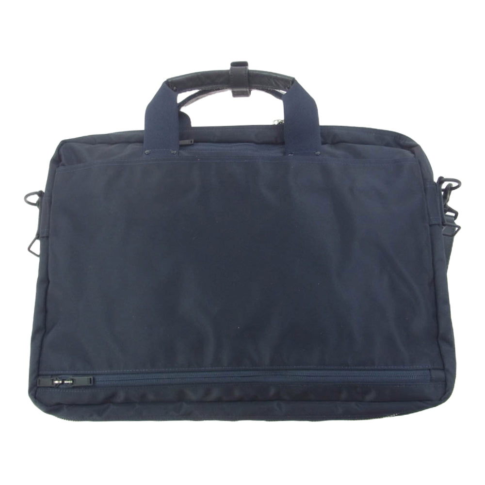 PORTER ポーター LIFT リフト 2WAYショルダー ブリーフケース ビジネスバッグ ネイビー系【中古】