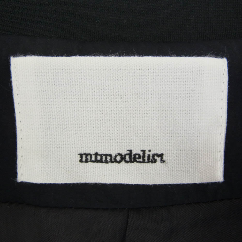 エムティーモデリスト MB-J06-112 スタンドカラー 中綿 ジャケットブルゾン ブラック系 2【中古】