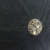CHROME HEARTS クロムハーツ（原本無） TRUCKER CAP デニム トラッカー ダガー ステッチ デニム キャップ ブラック系【中古】