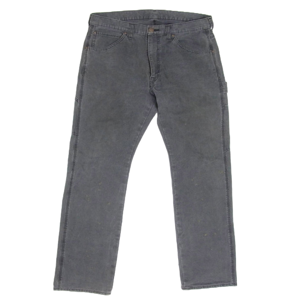 A BATHING APE アベイシングエイプ 001PT0301002X BAPE FACE PAINTER PANTS フェイス プリント ペインター パンツ ブラック系 L【中古】