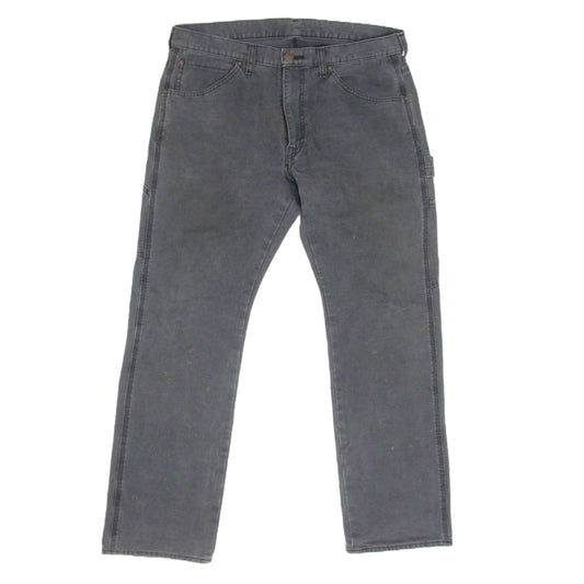 A BATHING APE アベイシングエイプ 001PT0301002X BAPE FACE PAINTER PANTS フェイス プリント ペインター パンツ ブラック系 L【中古】