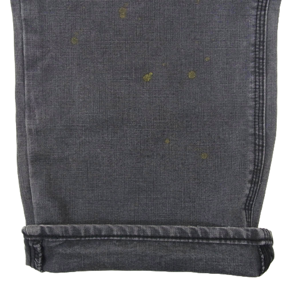 A BATHING APE アベイシングエイプ 001PT0301002X BAPE FACE PAINTER PANTS フェイス プリント ペインター パンツ ブラック系 L【中古】