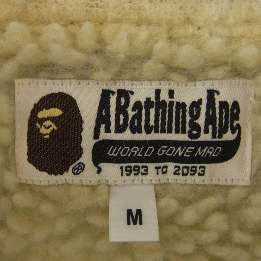 A BATHING APE アベイシングエイプ 001HJD801009X デニム ボア