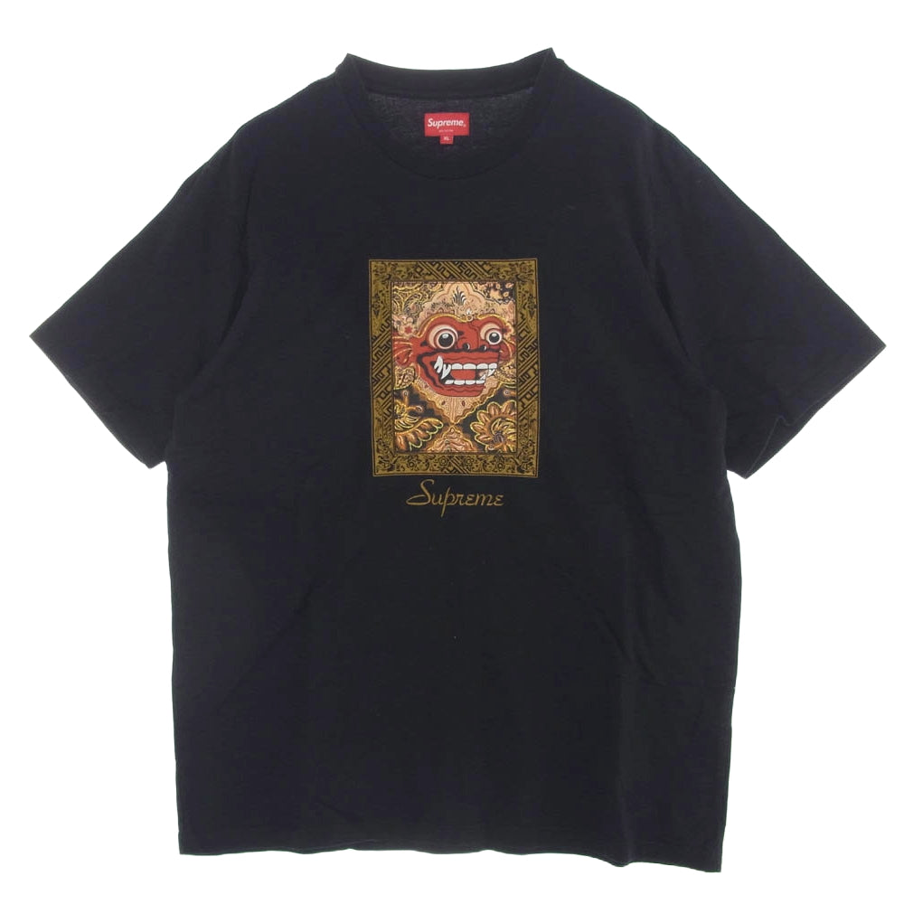 Supreme シュプリーム 21SS Barong Patch S/S Top バロン パッチ エスエス トップ 半袖 Tシャツ ブラック XL ブラック系 XL【中古】