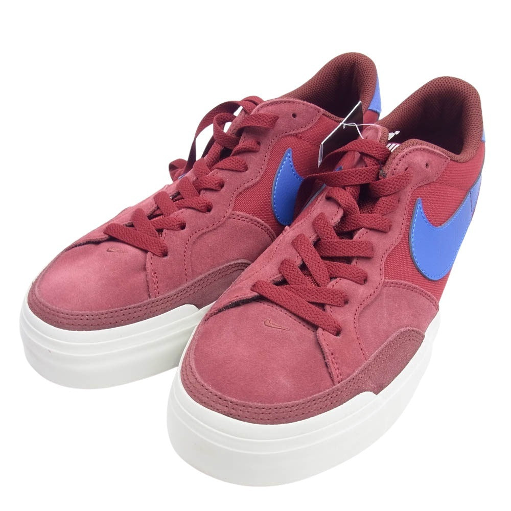 NIKE ナイキ DV5469-600 SB Zoom Pogo ポゴ プラス スケートボード ローカット スニーカー ワインレッド系 ブルー系 28.0cm【新古品】【未使用】【中古】