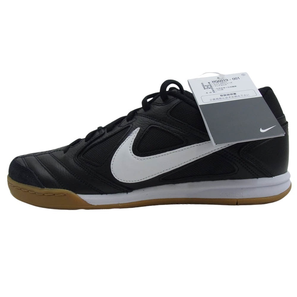 NIKE ナイキ HQ6019-001 Gato Black White Gum ガト ローカット スニーカー ブラック系 27.5cm【新古品】【未使用】【中古】