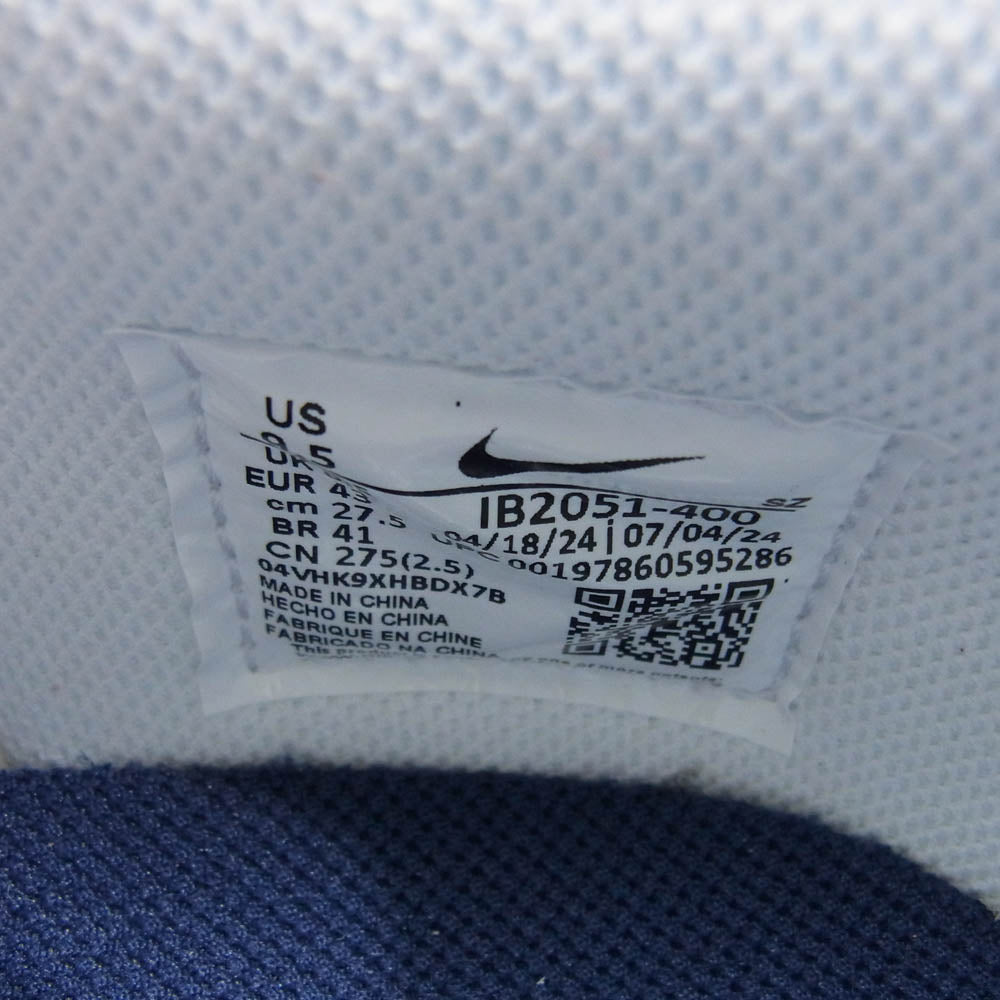 NIKE ナイキ IB2051-400 DUNK LOW JP QS WHAT THE MIDNIGHT NAVY AND VARSITY RED ダンク ロー スニーカー マルチカラー系 27.5cm【新古品】【未使用】【中古】