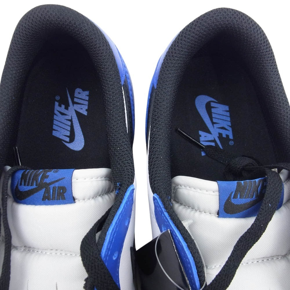 NIKE ナイキ CZ0790-140 AIR JORDAN 1 RETRO LOW OG エアジョーダン 1 レトロ ロー スニーカー ブラック系 ブルー系 28.0cm【新古品】【未使用】【中古】