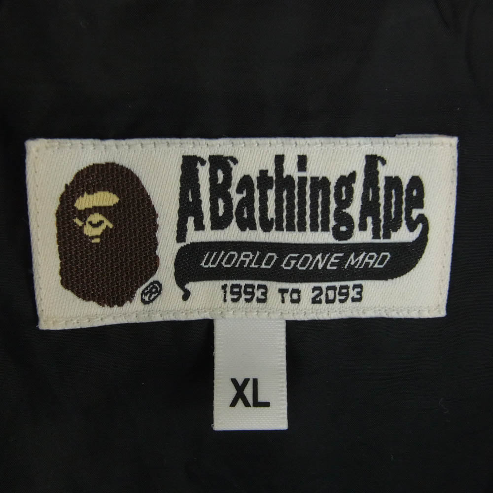 A BATHING APE アベイシングエイプ 001LJG301007X COLOR CAMO SHARK HOODIE JACKET カラーカモフラ シャークパーカー ジャケット パープル系 XL【中古】