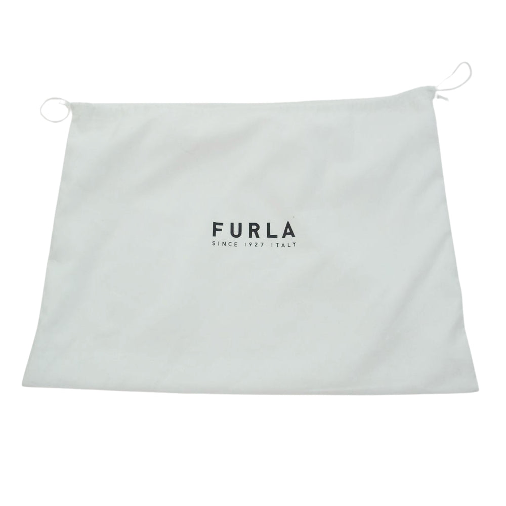 Furla フルラ MAE マエ 2WAY ショルダー バッグ ハンド バッグ ネイビー系【中古】