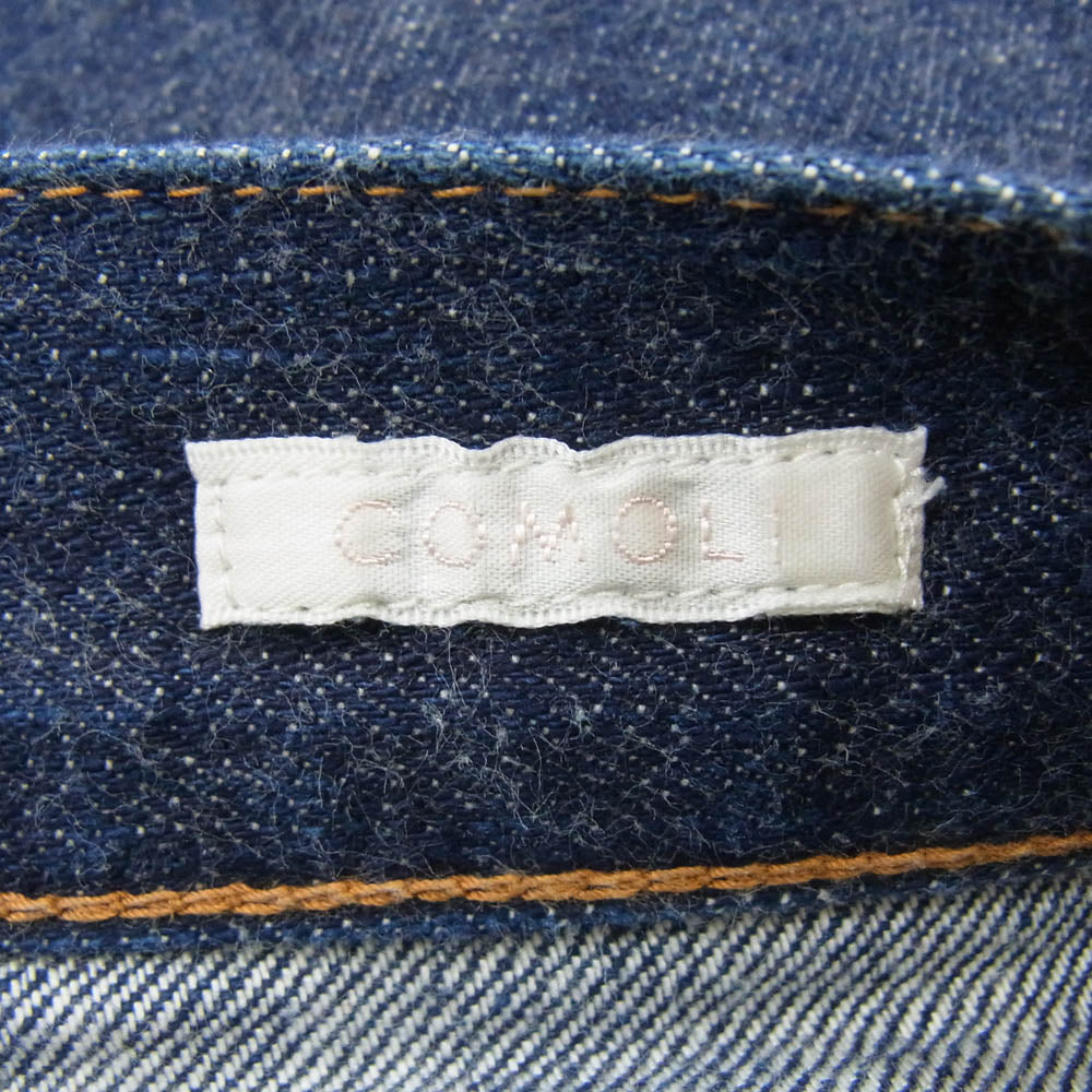 COMOLI コモリ 21SS T01-03006 デニム 5P パンツ デニムパンツ インディゴブルー系 1【中古】