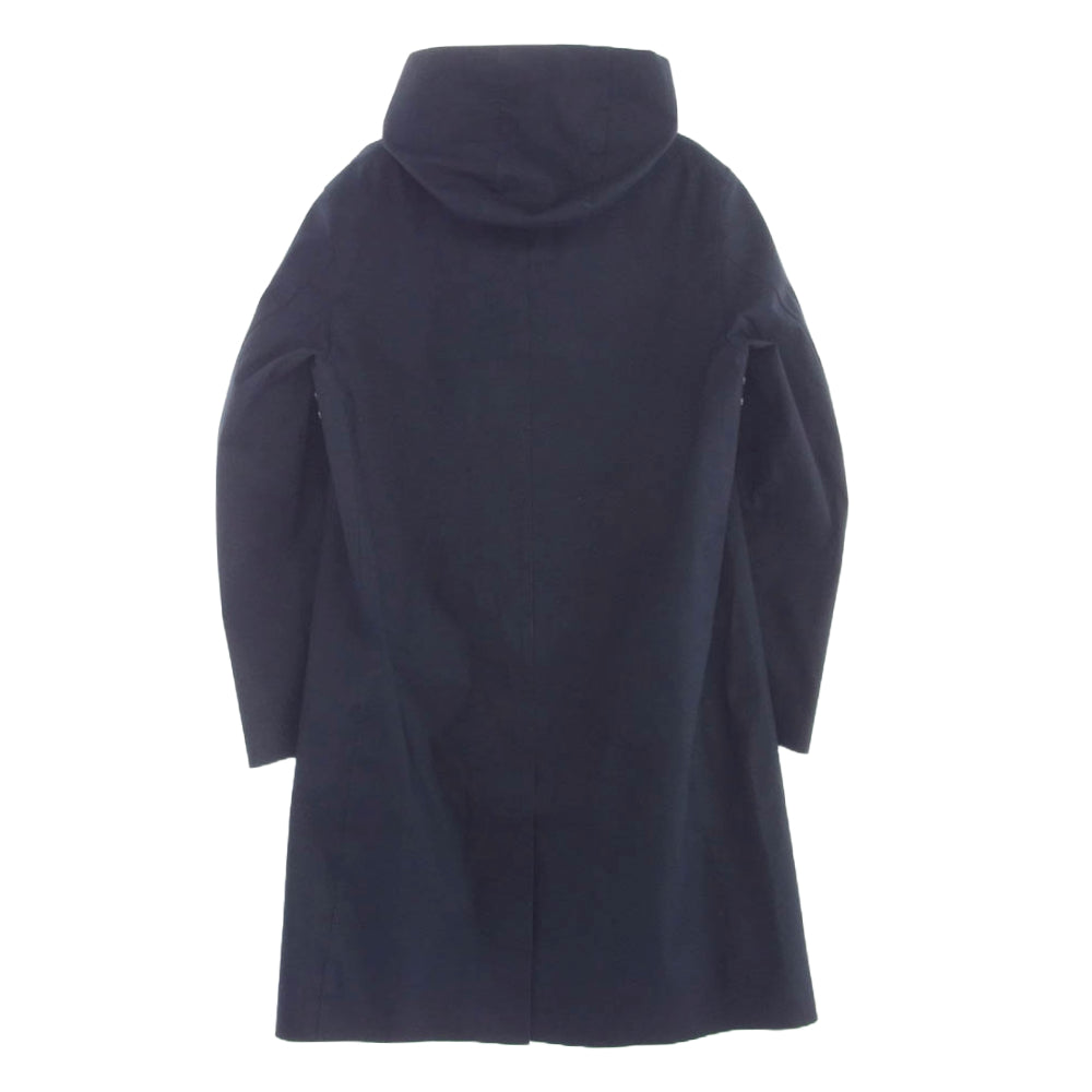 Mackintosh マッキントッシュ GR-1003D CHRYSTON ウールライナー付属 コットン ゴム引き フーデッド コート サイズ36 ネイビー系 36【中古】