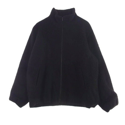 COMOLI コモリ 23AW Y03-04005 キャメル カナパ シャギー ジャケット ブラック系 3【中古】