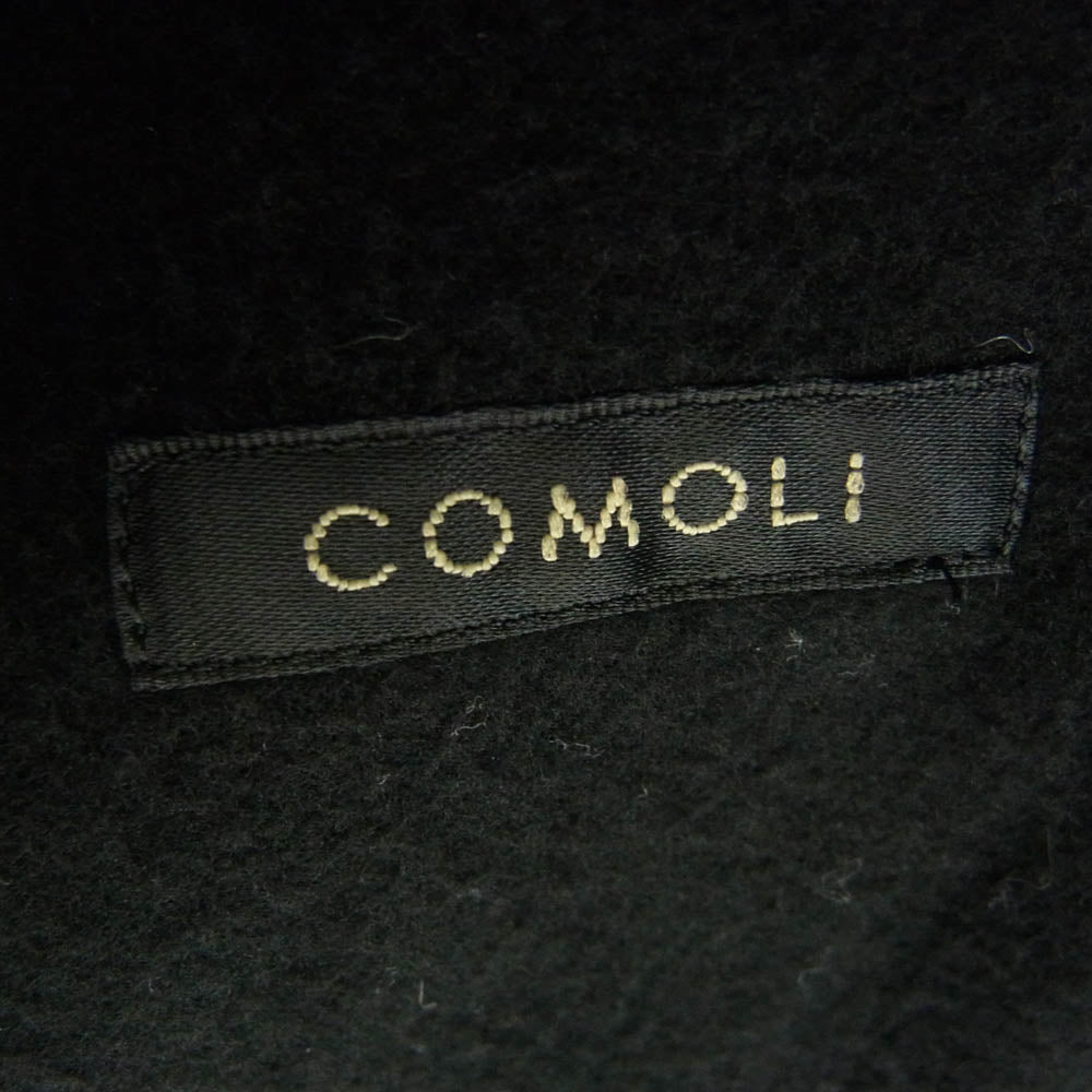 COMOLI コモリ 24SS Z01-01003 レザー ワーク ジャケット ブラック系 3【中古】
