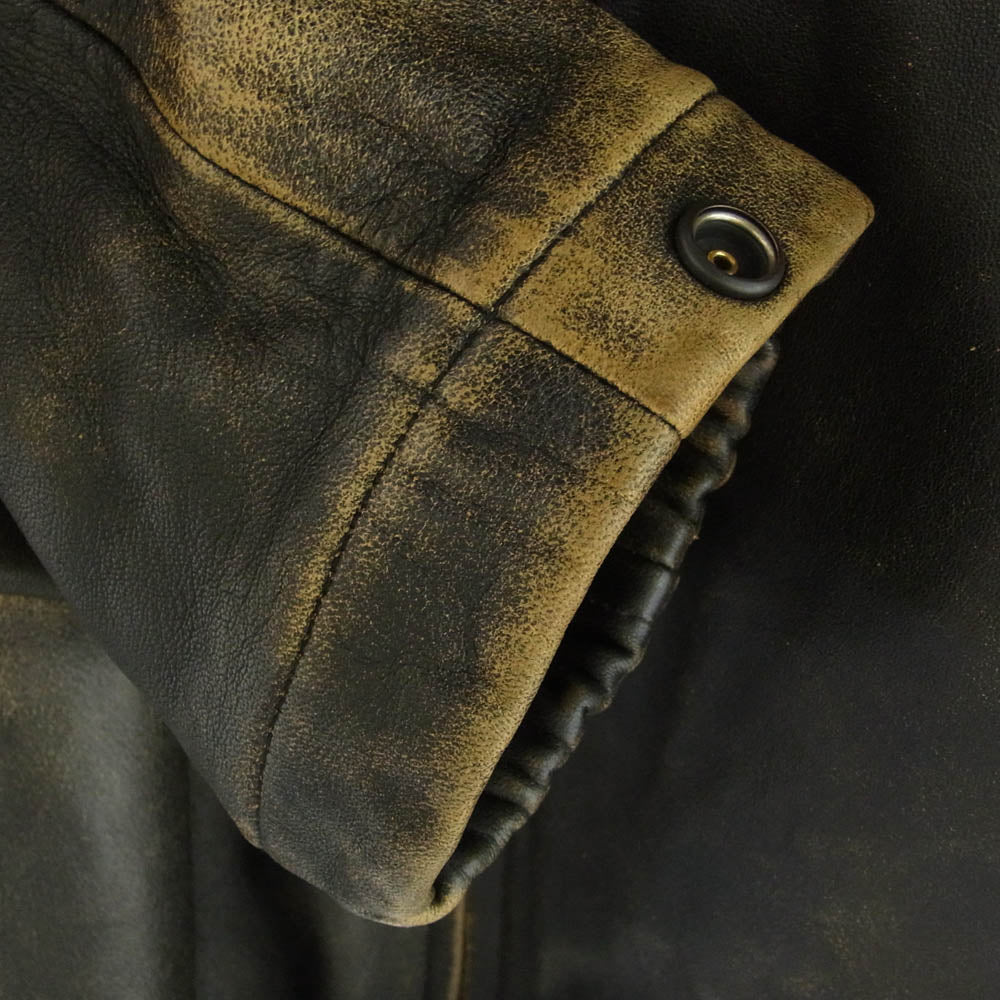 COMOLI コモリ24SS レザージップブルゾン 3 Z01-04006 COMOLI コモリ24SS レザージップブルゾン 3 Z01-04006 COMOLI レザー