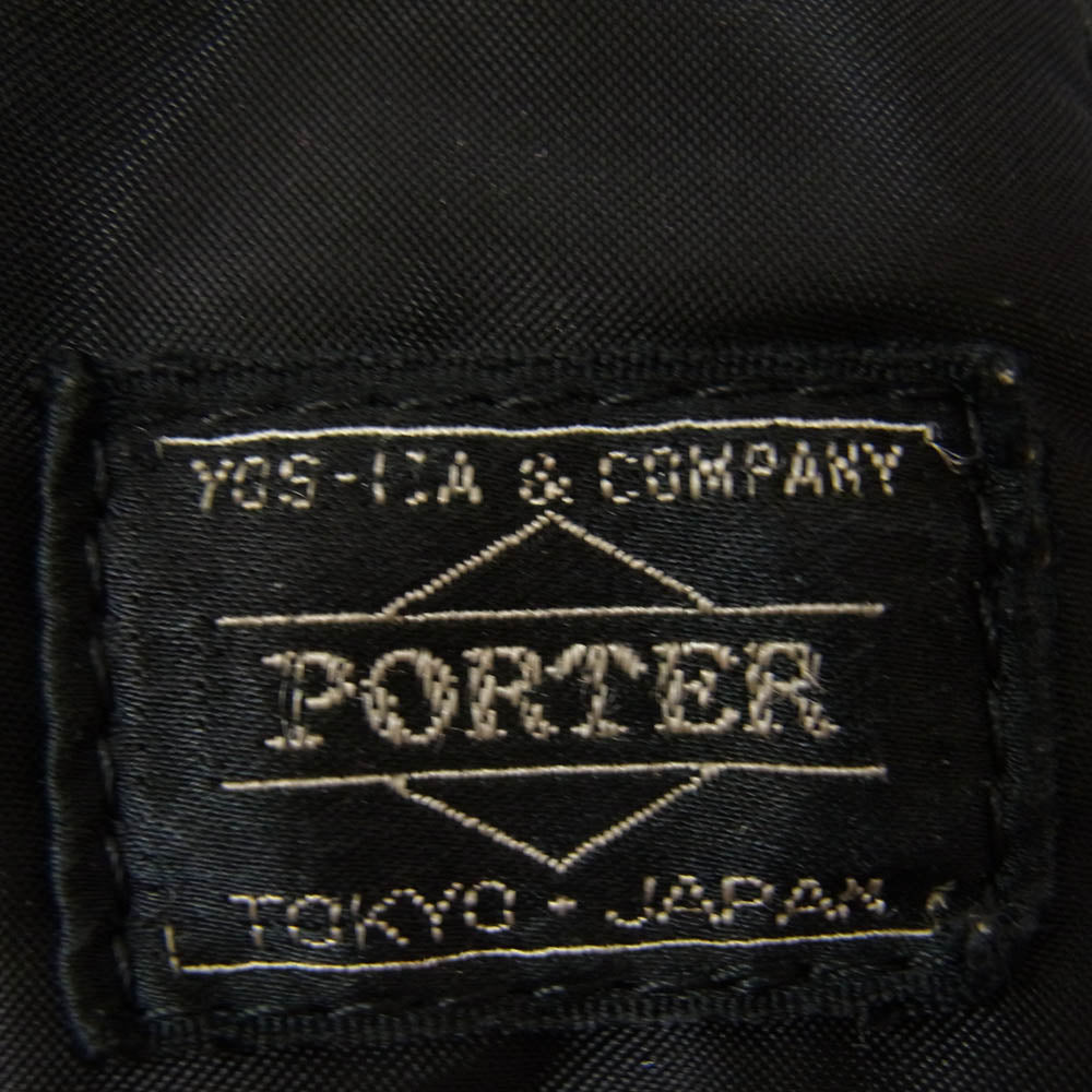 PORTER ポーター 622-78302 TANKER WAIST BAG タンカー ウエストバッグ ボディバッグ ブラック系【中古】
