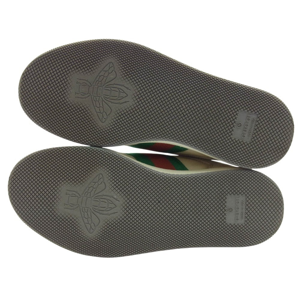 GUCCI グッチ シェリーライン GGマーモント ローカット スニーカー ホワイト系 34.5【中古】