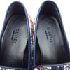 GUCCI グッチ 431467 ヨルダーン ツイード チェック ホースビット ローファー ホワイト系 レッド系 ネイビー系 34【中古】