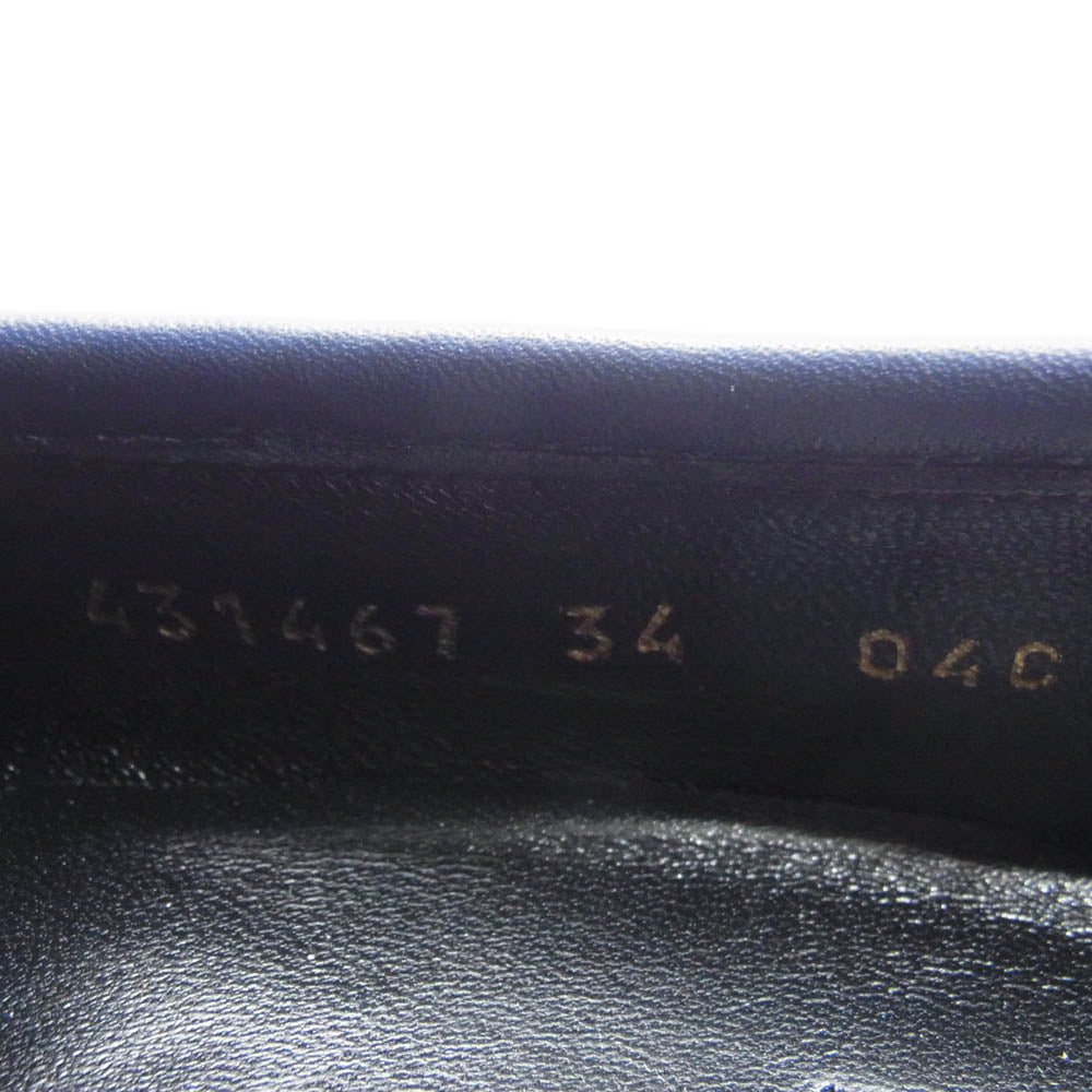 GUCCI グッチ 431467 ヨルダーン ツイード チェック ホースビット ローファー ホワイト系 レッド系 ネイビー系 34【中古】