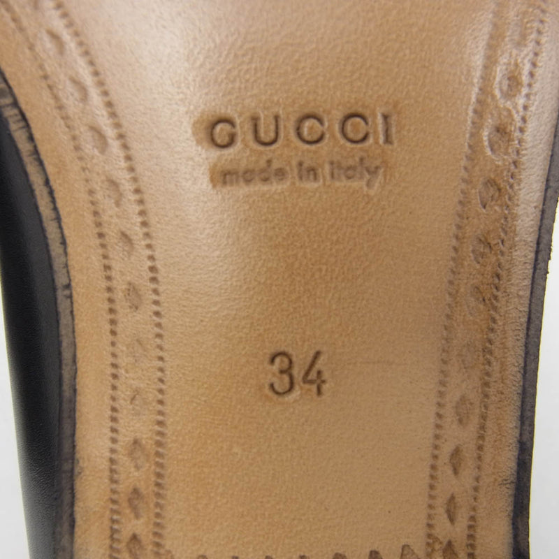 GUCCI グッチ PALACE パレス GG-P ホースビット Pチャーム レザー