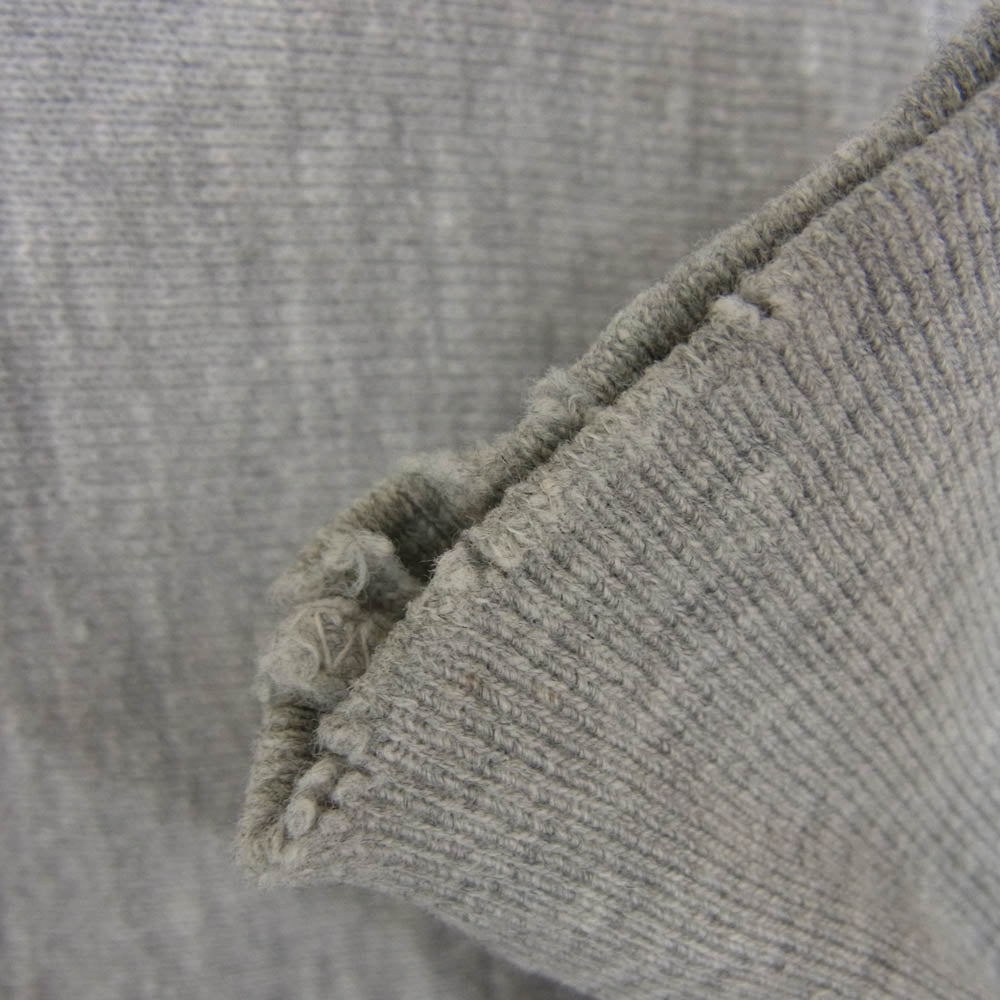 Champion チャンピオン 70s USA製 REVERSE WEAVE SWEAT SHIRTリバースウィーブ スウェット シャツ 青単色タグ グレー系 L【中古】