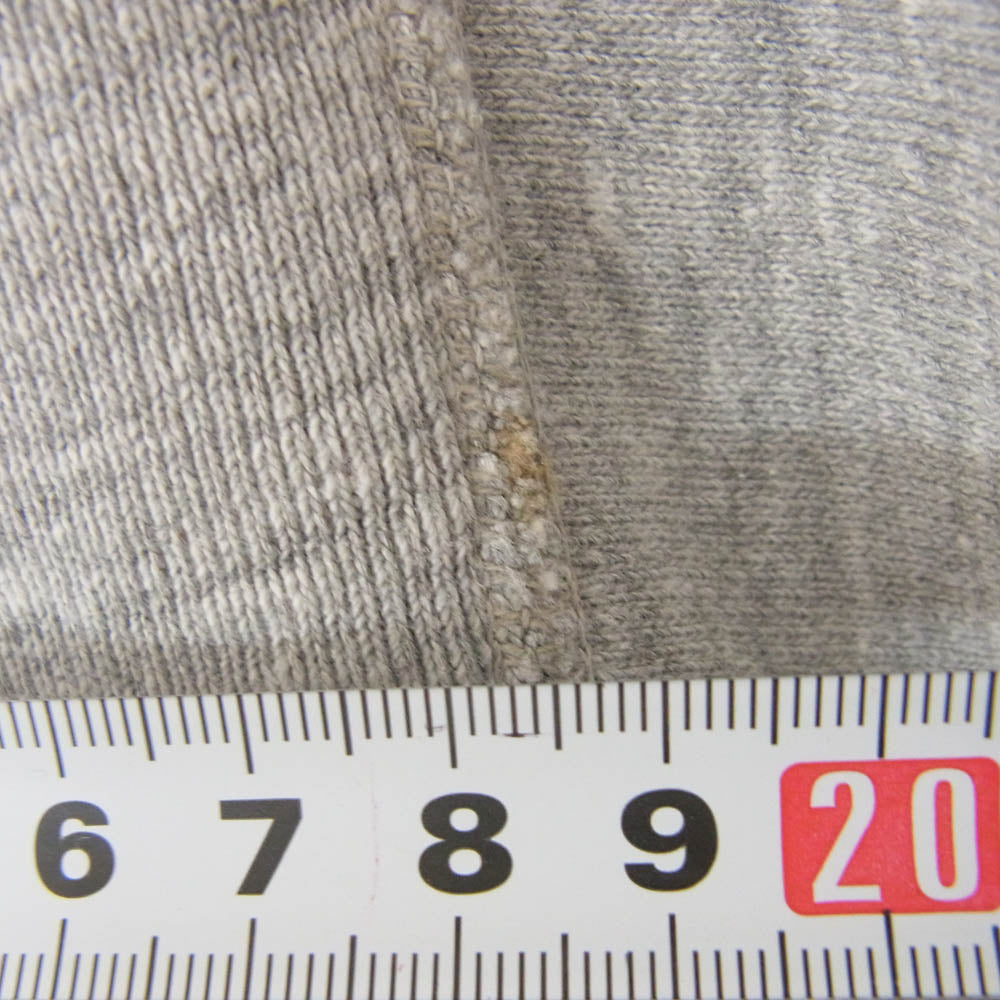 Champion チャンピオン 70s USA製 REVERSE WEAVE SWEAT SHIRTリバースウィーブ スウェット シャツ 青単色タグ グレー系 L【中古】