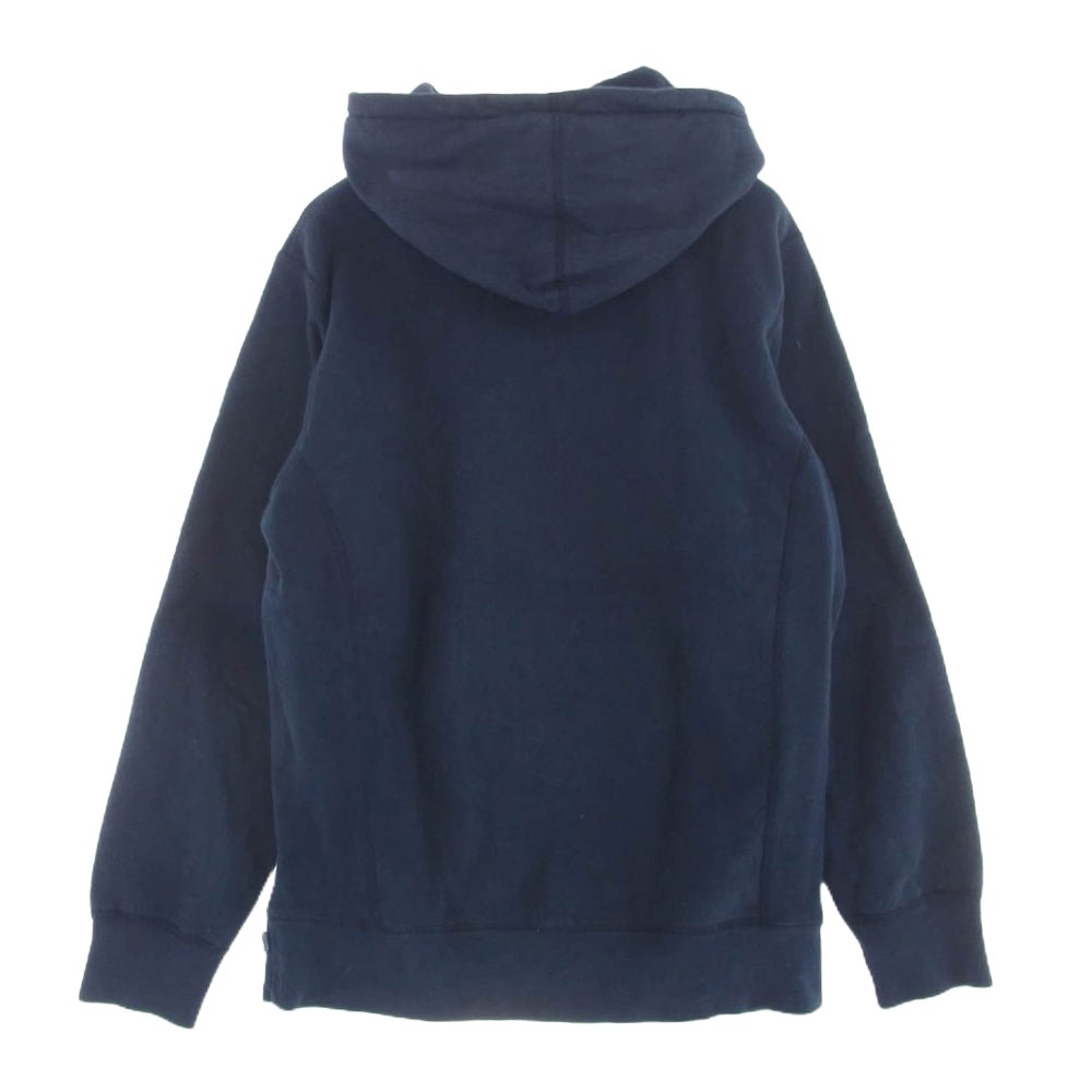 Supreme シュプリーム 16AW Box Logo Hooded Sweatshirt ボックスロゴ フーデッド プルオーバー パーカー ネイビー系 L【中古】