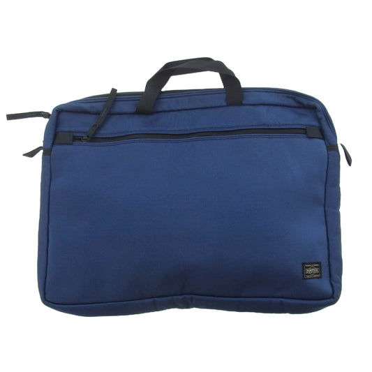PORTER ポーター PCケース ブリーフケース ネイビー系【中古】