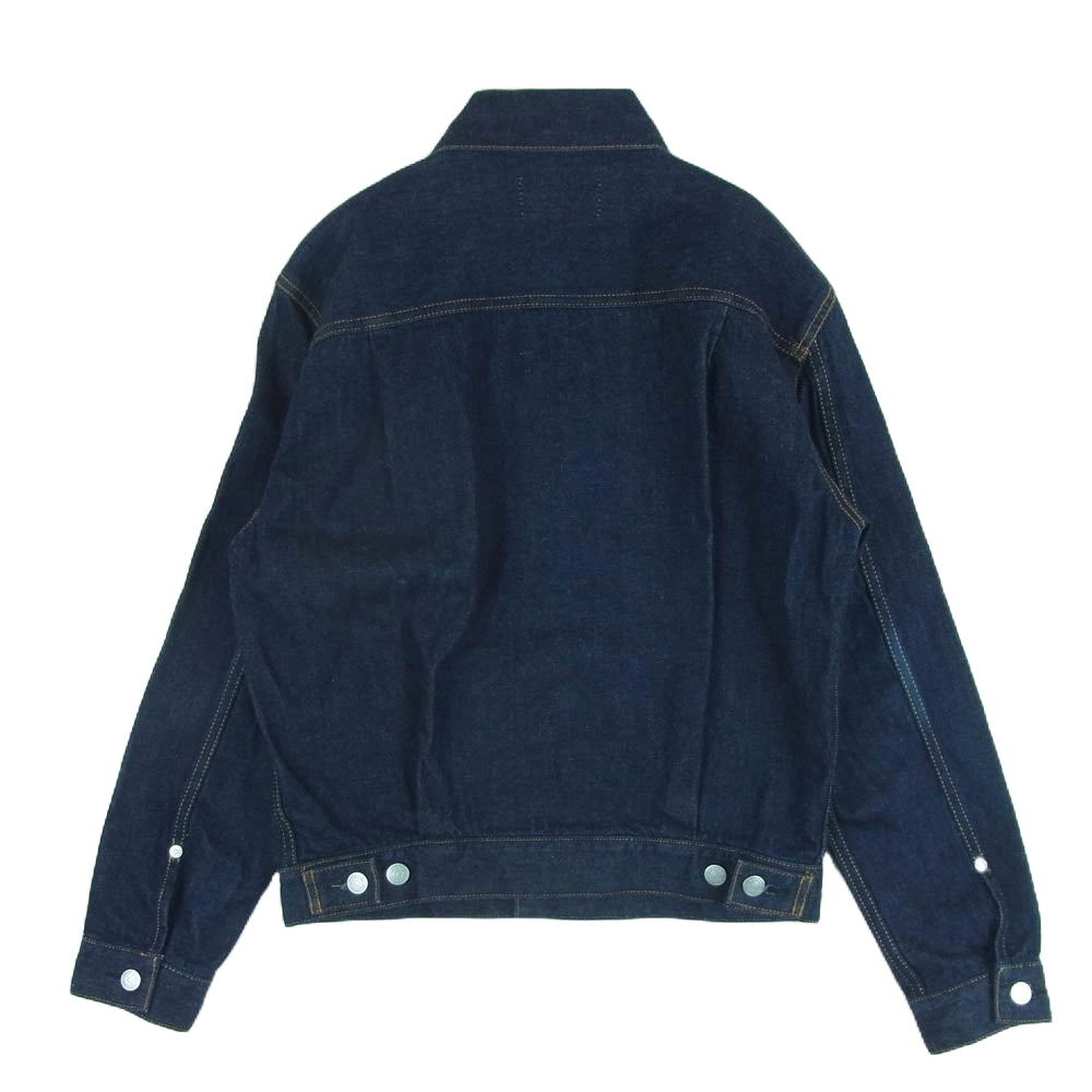 HYSTERIC GLAMOUR ヒステリックグラマー 01191AB10 デニム ジャケット Gジャン コットン 日本製 インディゴブルー系 S【中古】