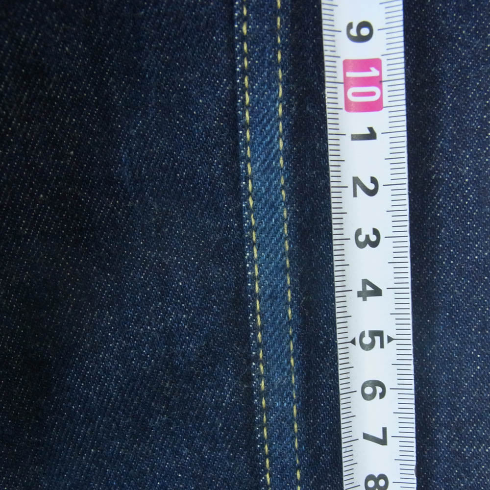 HYSTERIC GLAMOUR ヒステリックグラマー 01191AB10 デニム ジャケット Gジャン コットン 日本製 インディゴブルー系 S【中古】