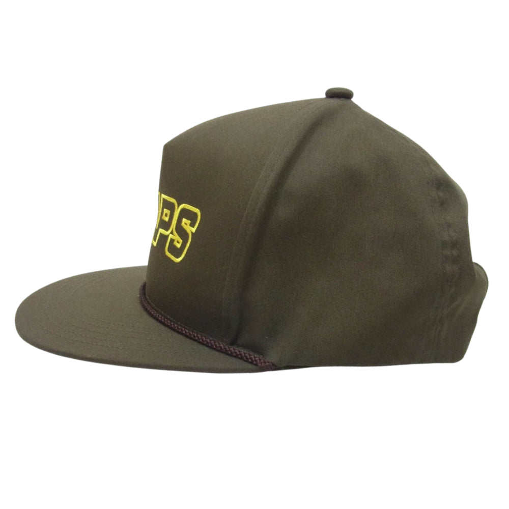 WTAPS ダブルタップス 202HCDT-HT12 MILITIA CAP ロゴ刺繍 ミリティア キャップ カーキ系 x 00 【中古】