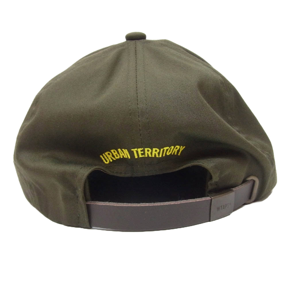 WTAPS ダブルタップス 202HCDT-HT12 MILITIA CAP ロゴ刺繍 ミリティア キャップ カーキ系 x 00 【中古】