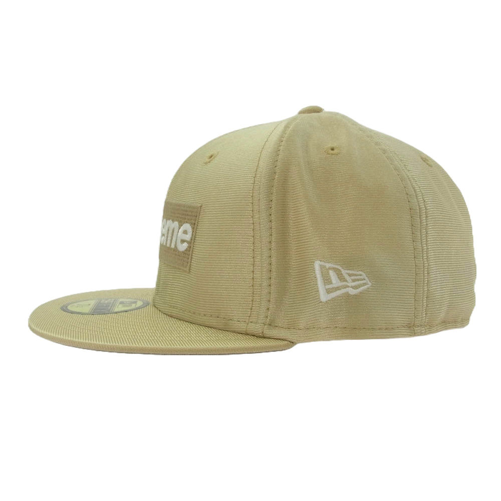 Supreme シュプリーム 16SS NEW ERA Dazzle Box Logo Cap ニューエラ ダズル ボックスロゴ キャップ ゴールド系【中古】