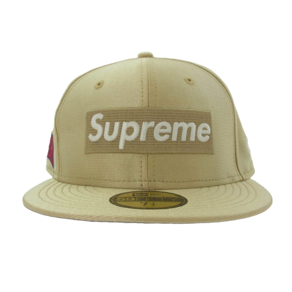 Supreme シュプリーム 16SS NEW ERA Dazzle Box Logo Cap ニューエラ ダズル ボックスロゴ キャップ ゴールド系【中古】