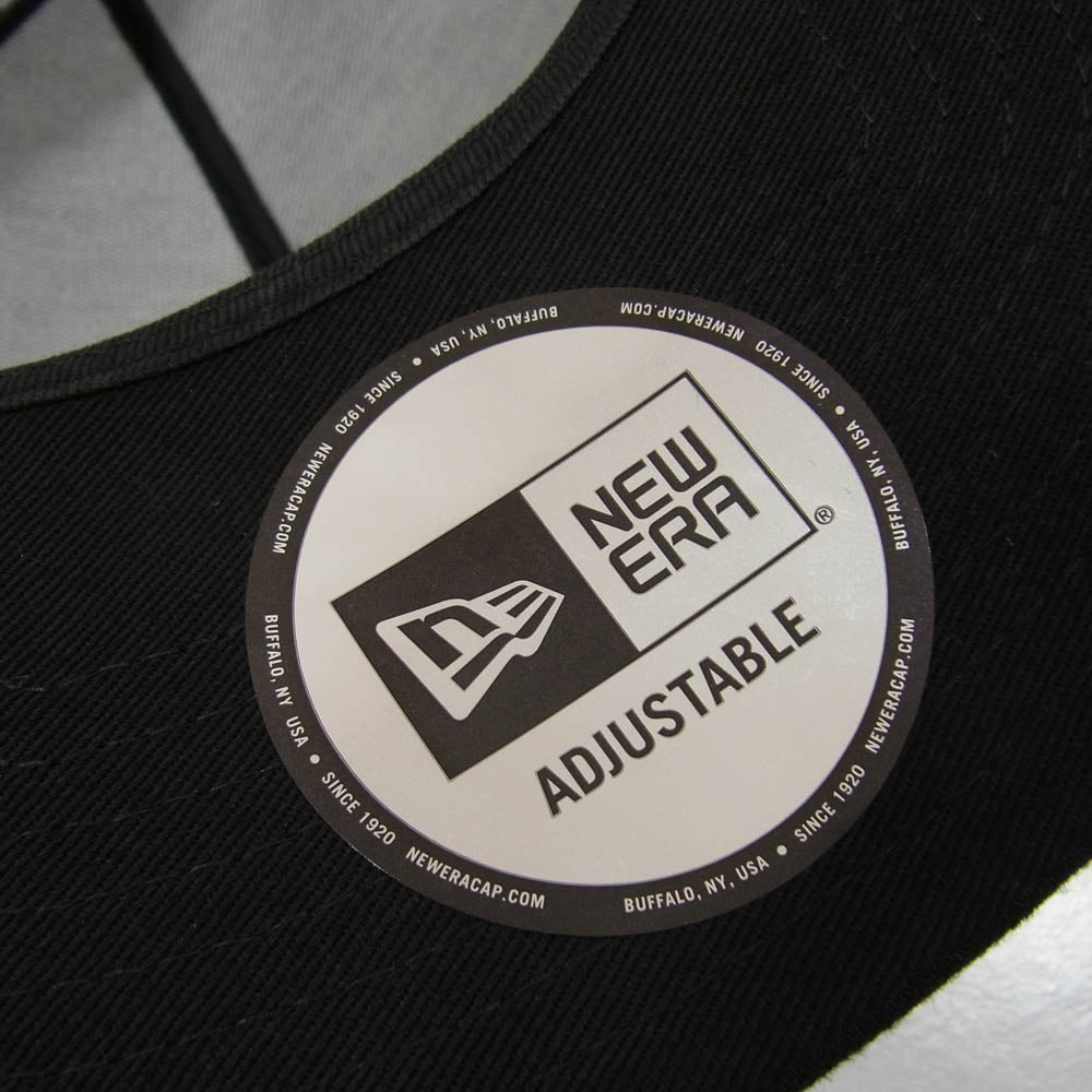 FRAGMENT DESIGN フラグメントデザイン NEW ERA ニューエラ A-Frame トラッカー  FRGMT 藤原ヒロシ ロゴ刺繍 メッシュ キャップ ブラック系【中古】