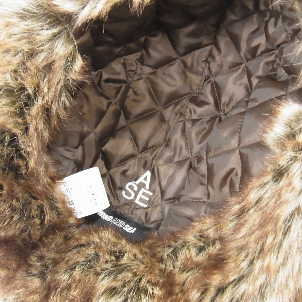 WIND AND SEA ウィンダンシー WDS-AC-118 REFLECT FLIGHT CAP フライトキャップ ブラック系【中古】