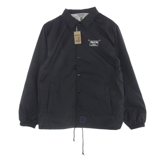 エムアンドエムカスタムパフォーマンス URMM-23-1 × UNRIVALED ANRIVALED JKT COACH JACKET STAR スター アンライバルド コーチジャケット ブラック系 S【中古】