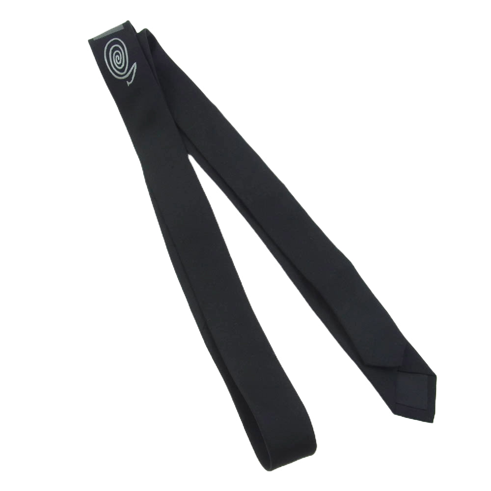 STUSSY ステューシー 138728 Ransom Jacquard Tie ロゴジャカード ネクタイ ブラック系 EACH【美品】【中古】